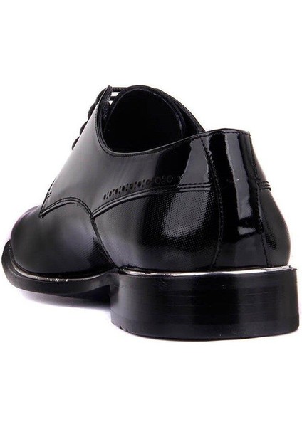 Bağcıklı Siyah Rugan Erkek Klasik Ayakkabı 8035 843 430