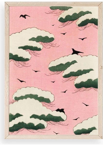 Bitjutsi Sekai Ahşap Çerçeveli Tablo