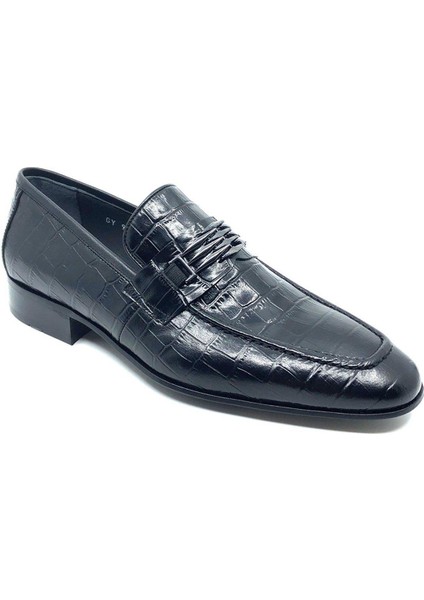 Siyah Deri Erkek Ayakkabı 9555 888 46