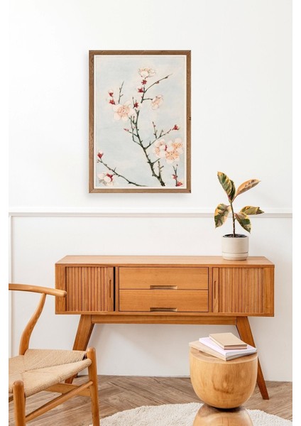 Cherry Blossom Ahşap Çerçeveli Tablo modelleri