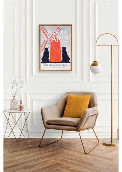 Richard Harding Davis Ahşap Çerçeveli Tablo fiyatları