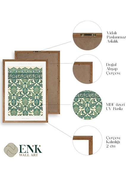 Sieele Ahşap Çerçeveli Tablo fırsatları