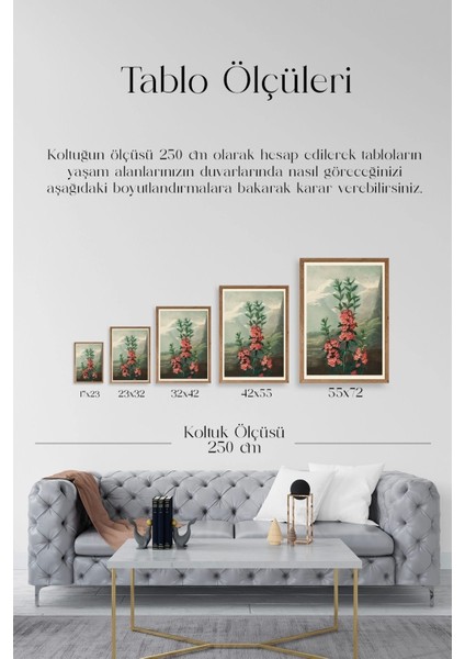 Narrow-Leaved Kalmia Ahşap Çerçeveli Tablo indirimleri