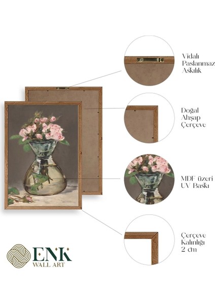 Edouard Manet Ahşap Çerçeveli Tablo fırsatları