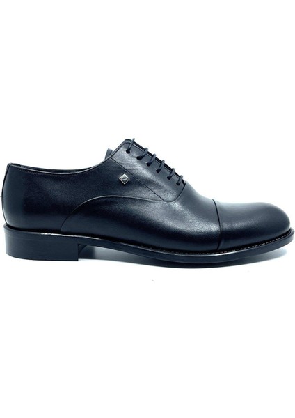 Hakiki Deri Siyah Klasik Erkek Ayakkabı 7102 46 modelleri