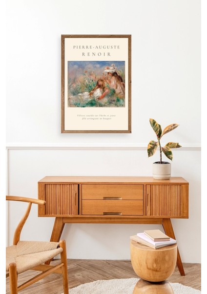 Pierre-Aguste Renoir Ahşap Çerçeveli Tablo modelleri