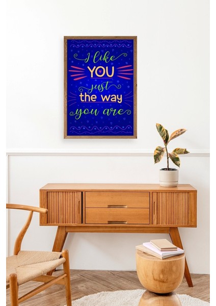 Motto Ahşap Çerçeveli Tablo modelleri