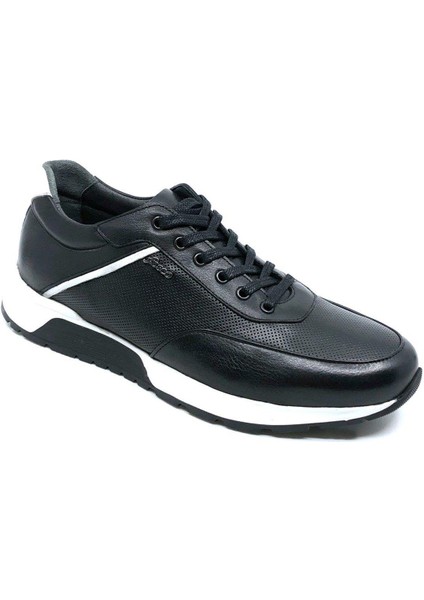 Sneakers Siyah Hakiki Deri Erkek Ayakkabı 2514 306 922