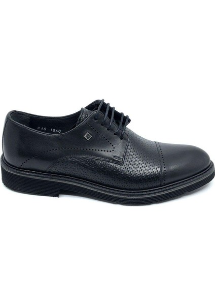 Siyah Hakiki Deri Erkek Ayakkabı 1060 46 fiyatları