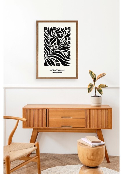 Soyut Ahşap Çerçeveli Tablo fiyatları