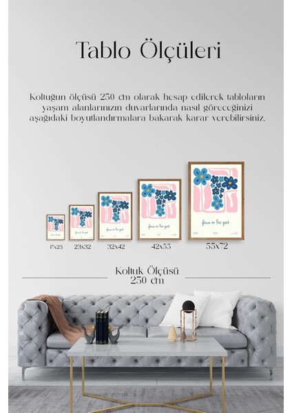 Çiçekler Ahşap Çerçeveli Tablo indirimleri