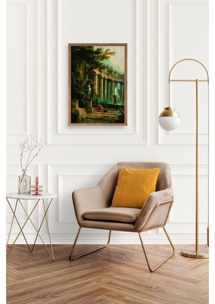 Yapraklar Ahşap Çerçeveli Tablo fiyatları