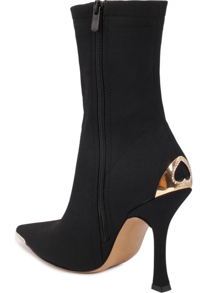 Siyah Tekstil Klasik Kadın Bot fiyatları