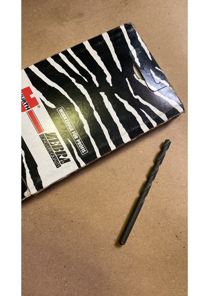 Würth Zebra Matkap Ucu 5.5 mm Hss Demir - Çelik - Metal - Aliminyum 1 Adet