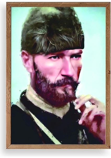 Atatürk Ahşap Çerçeveli Tablo