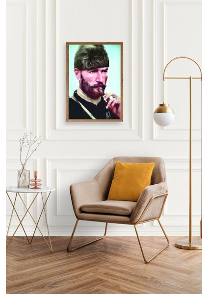 Atatürk Ahşap Çerçeveli Tablo fiyatları