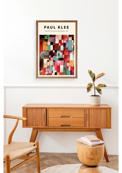 Paul Klee Ahşap Çerçeveli Tablo modelleri