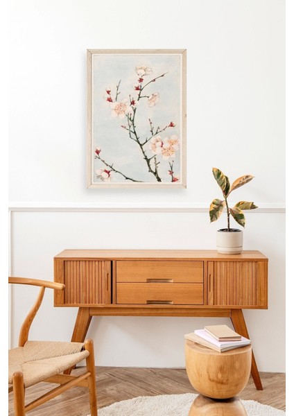 Cherry Blossom Ahşap Çerçeveli Tablo modelleri