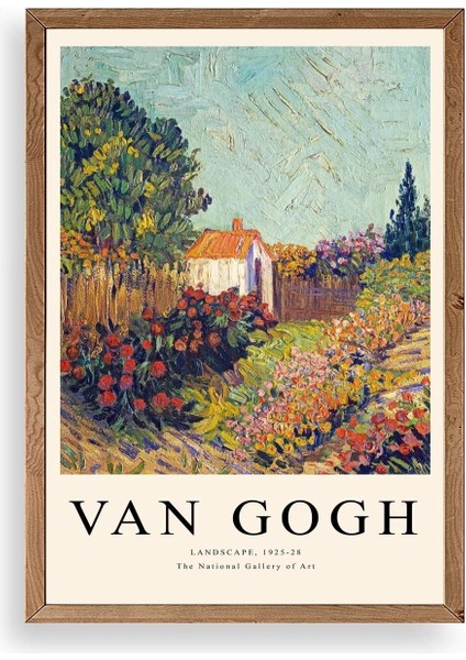 Van Gogh Ahşap Çerçeveli Tablo