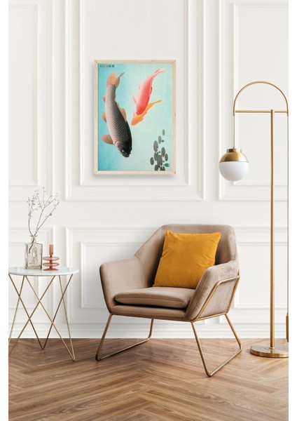 Ohara Koson Ahşap Çerçeveli Tablo modelleri