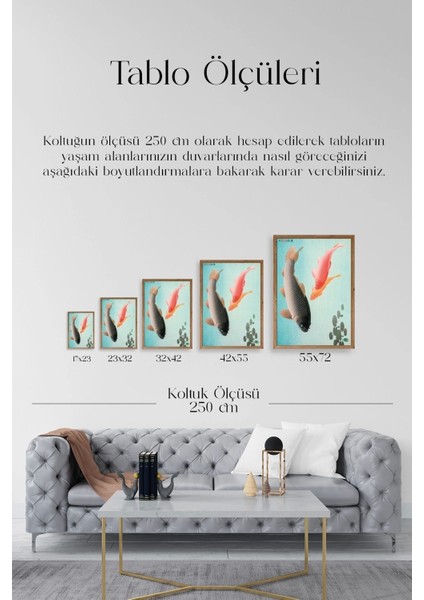 Ohara Koson Ahşap Çerçeveli Tablo indirimleri