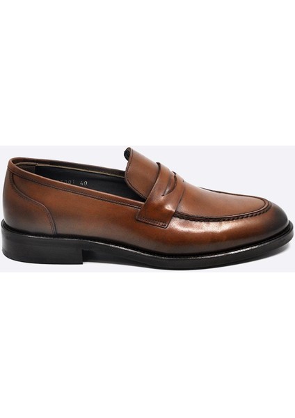 Hakiki Deri Günlük Erkek Ayakkabı Taba 9810 modelleri