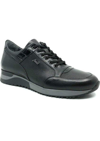 Siyah Hakiki Deri Spor Ayakkabı 2006 306 888