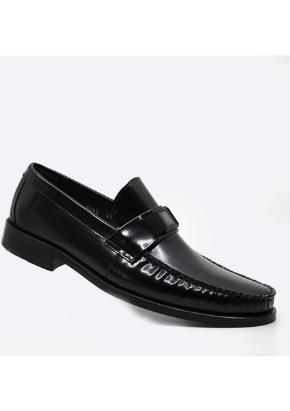 Hakiki Deri Günlük Siyah Erkek Ayakkabı 3100 300