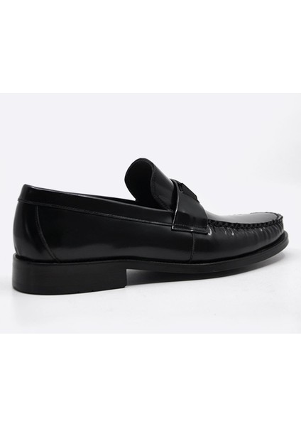 Hakiki Deri Günlük Siyah Erkek Ayakkabı 3100 300 fırsatları