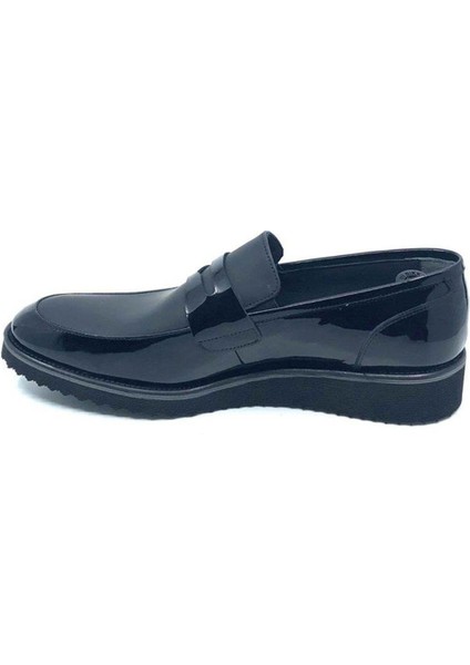 Rugan Hakiki Deri Siyah Erkek Ayakkabı 7574 430 327 modelleri