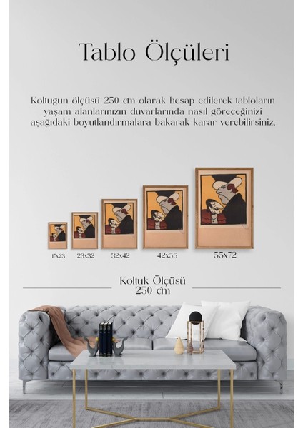 Frueh Ahşap Çerçeveli Tablo indirimleri