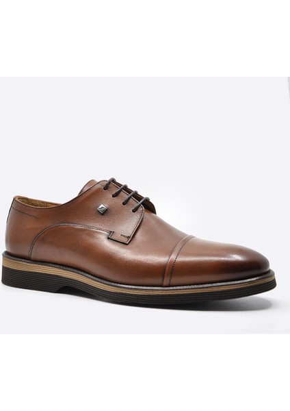 Hakiki Deri Günlük Erkek Ayakkabı Taba 3103 45 fiyatları