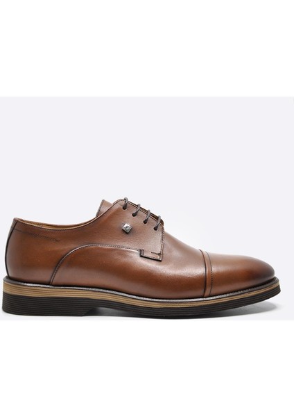 Hakiki Deri Günlük Erkek Ayakkabı Taba 3103 45 modelleri