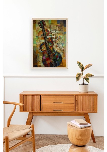 Keman Ahşap Çerçeveli Tablo modelleri