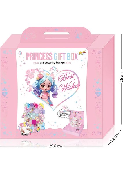 Pasta Şeklinde Hediye Kutulu Takı Bileklik Boncuk Dıy Seti modelleri