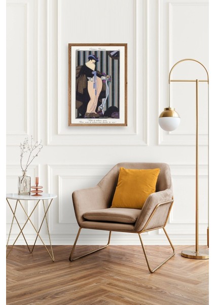 Costume Parisiens Ahşap Çerçeveli Tablo fiyatları