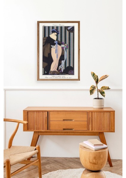 Costume Parisiens Ahşap Çerçeveli Tablo modelleri