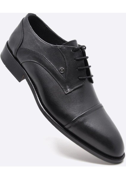 Hakiki Deri Siyah Erkek Klasik Ayakkabı 9819 100 modelleri