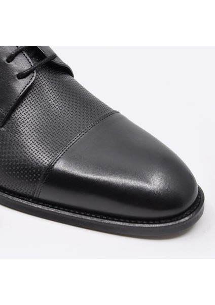 Hakiki Deri Siyah Erkek Klasik Ayakkabı 9854 100 fiyatları