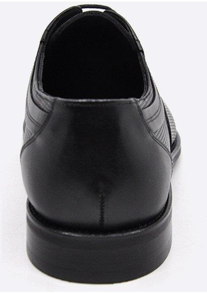 Hakiki Deri Siyah Erkek Klasik Ayakkabı 9854 100