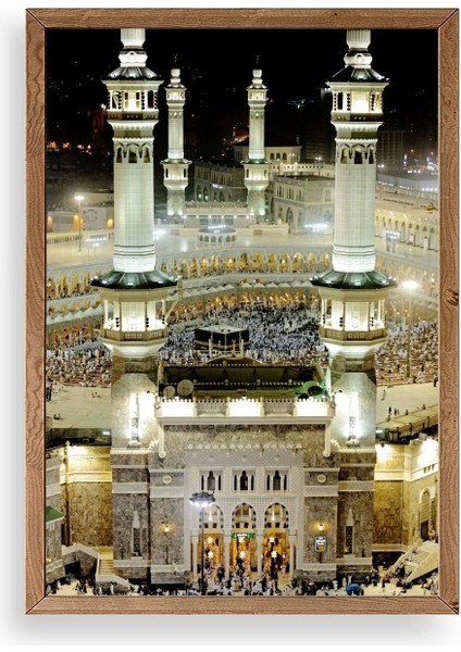 Kabe Ahşap Çerçeveli Tablo