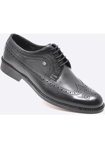 Hakiki Deri Siyah Klasik Erkek Ayakkabı 1030 46