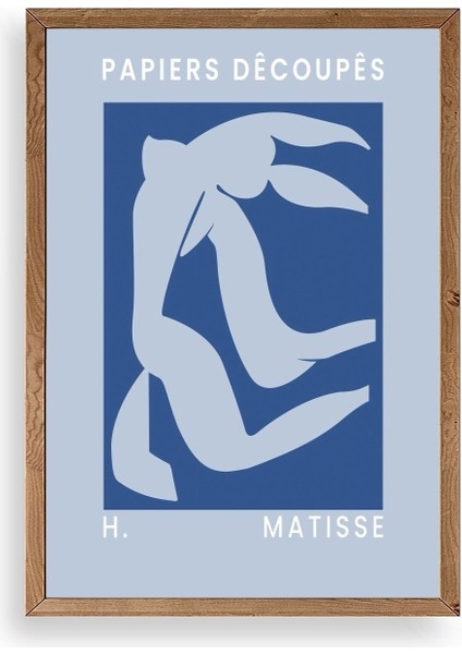 Henri Matisse Ahşap Çerçeveli Tablo
