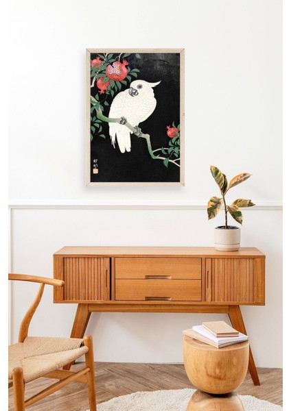 Ohara Koson Ahşap Çerçeveli Tablo modelleri