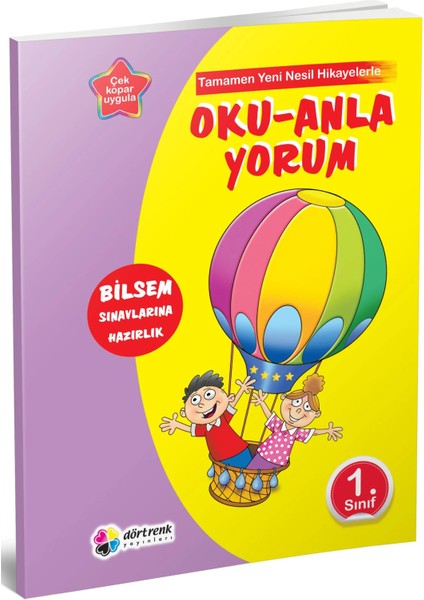Dörtrenk Yayınları 1.sınıf Bilsem Yorum Set