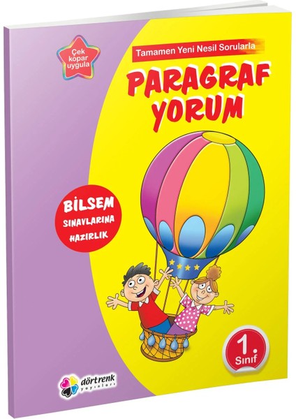 Dörtrenk Yayınları 1.sınıf Bilsem Yorum Set fiyatları
