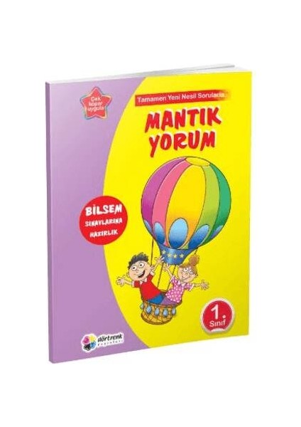 Dörtrenk Yayınları 1.sınıf Bilsem Yorum Set modelleri