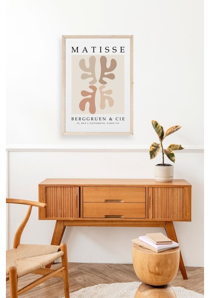 Soyut Ahşap Çerçeveli Tablo modelleri