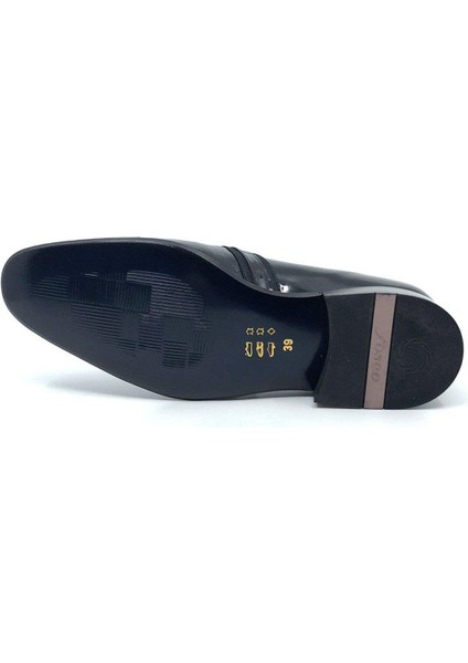 Siyah Rugan Klasik Erkek Ayakkabı 1015 430 793 fırsatları