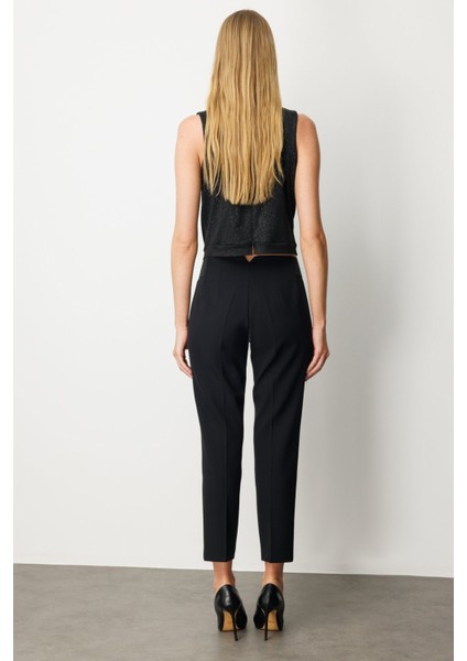 Beli Kalın Lastikli Dar Paça Pantolon 01109 modelleri